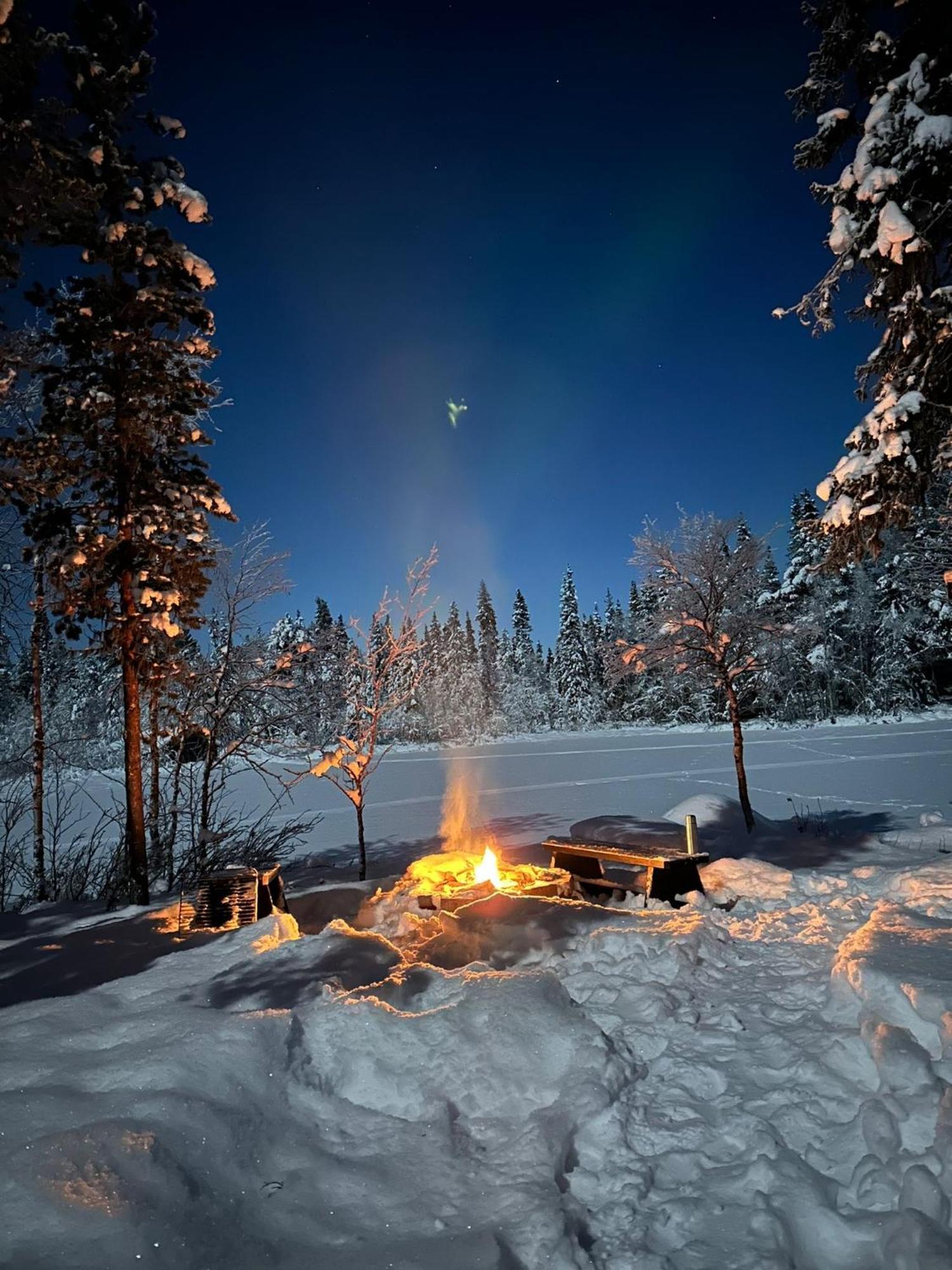 Camp Caroli Family House Villa Jukkasjarvi Luaran gambar