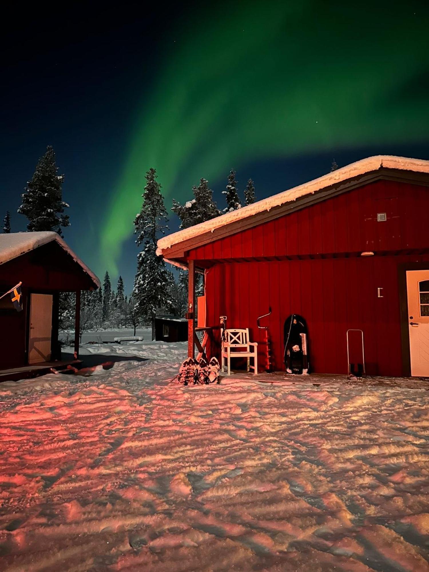 Camp Caroli Family House Villa Jukkasjarvi Luaran gambar