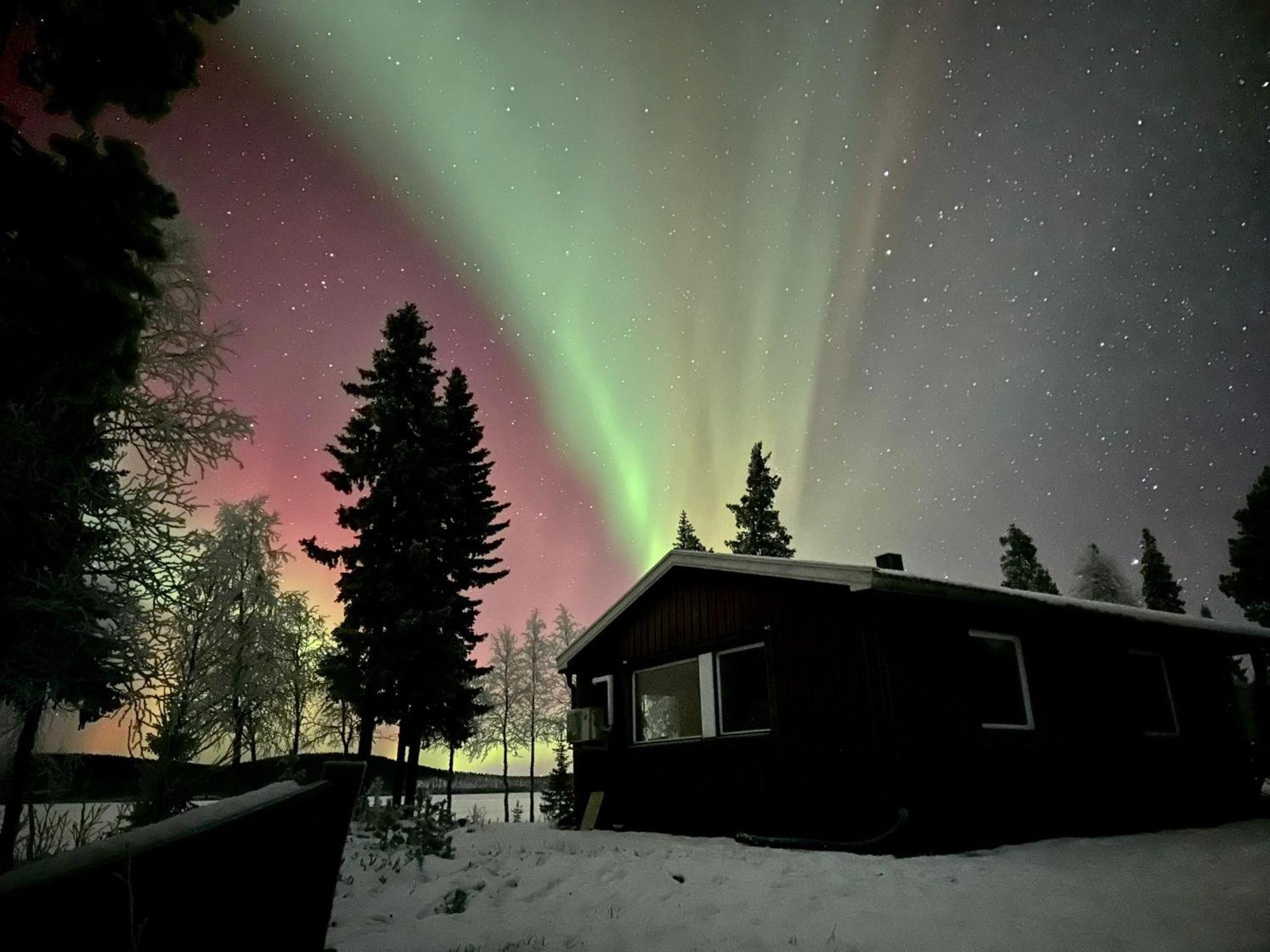 Camp Caroli Family House Villa Jukkasjarvi Luaran gambar