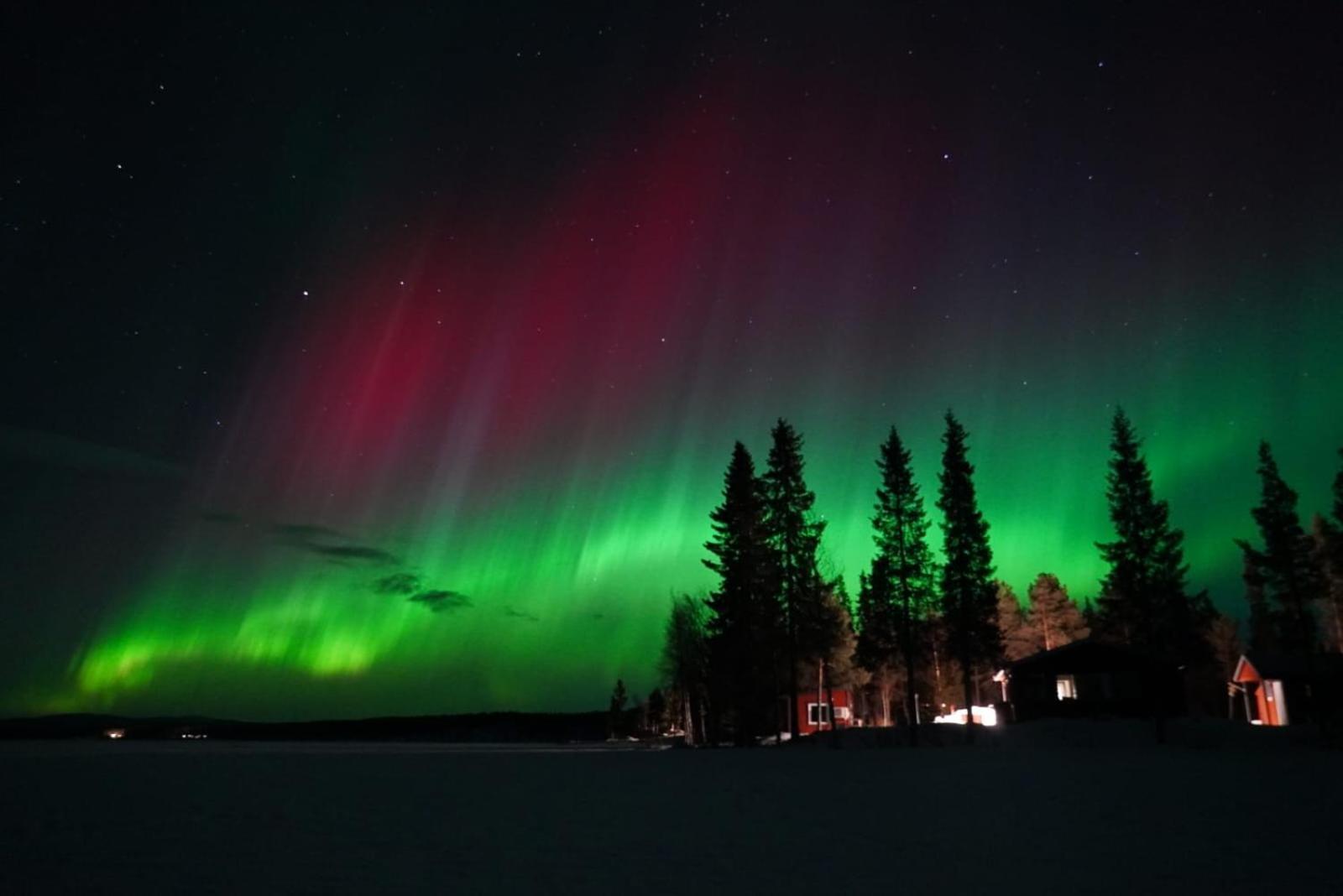 Camp Caroli Family House Villa Jukkasjarvi Luaran gambar