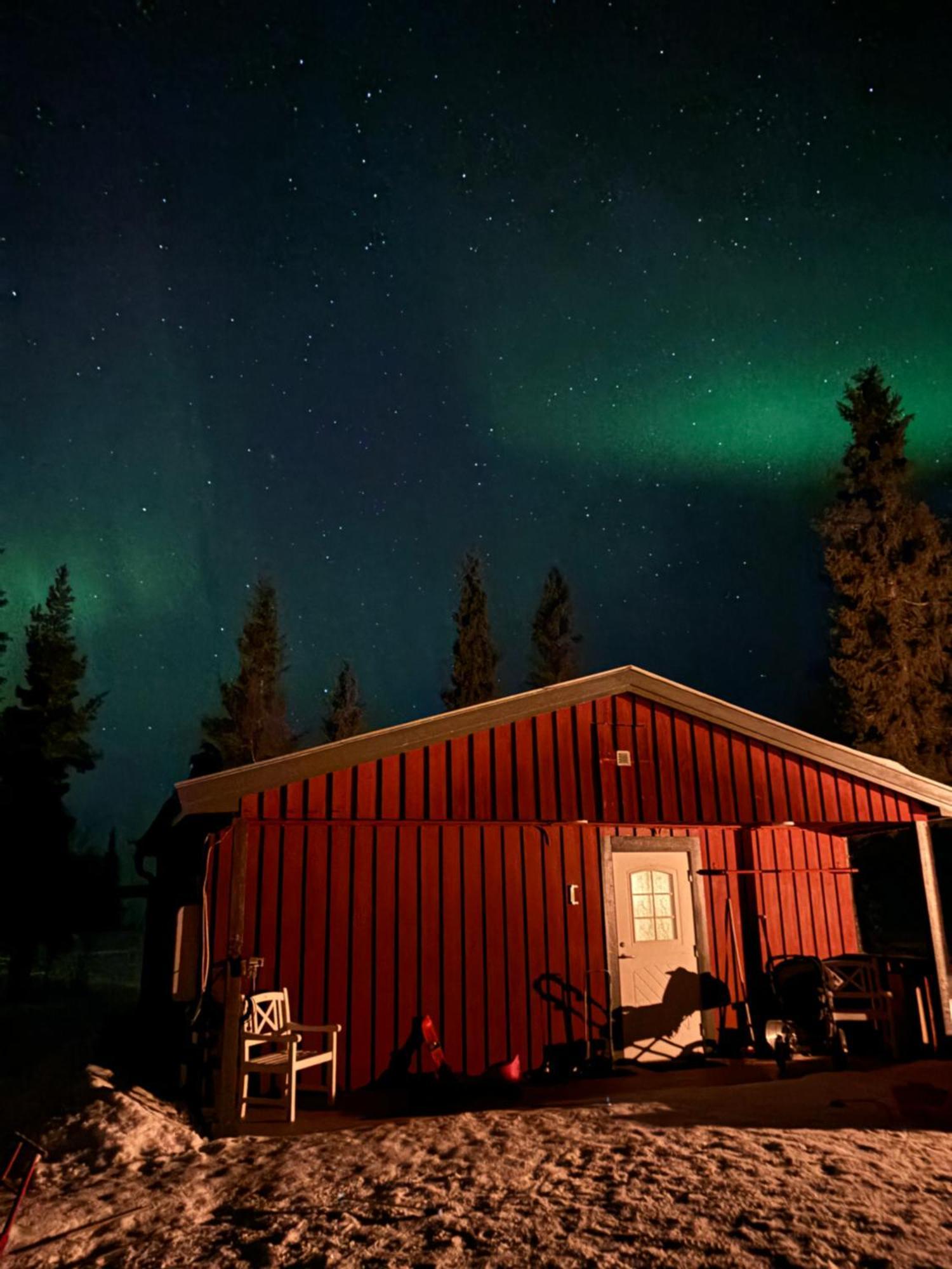 Camp Caroli Family House Villa Jukkasjarvi Luaran gambar
