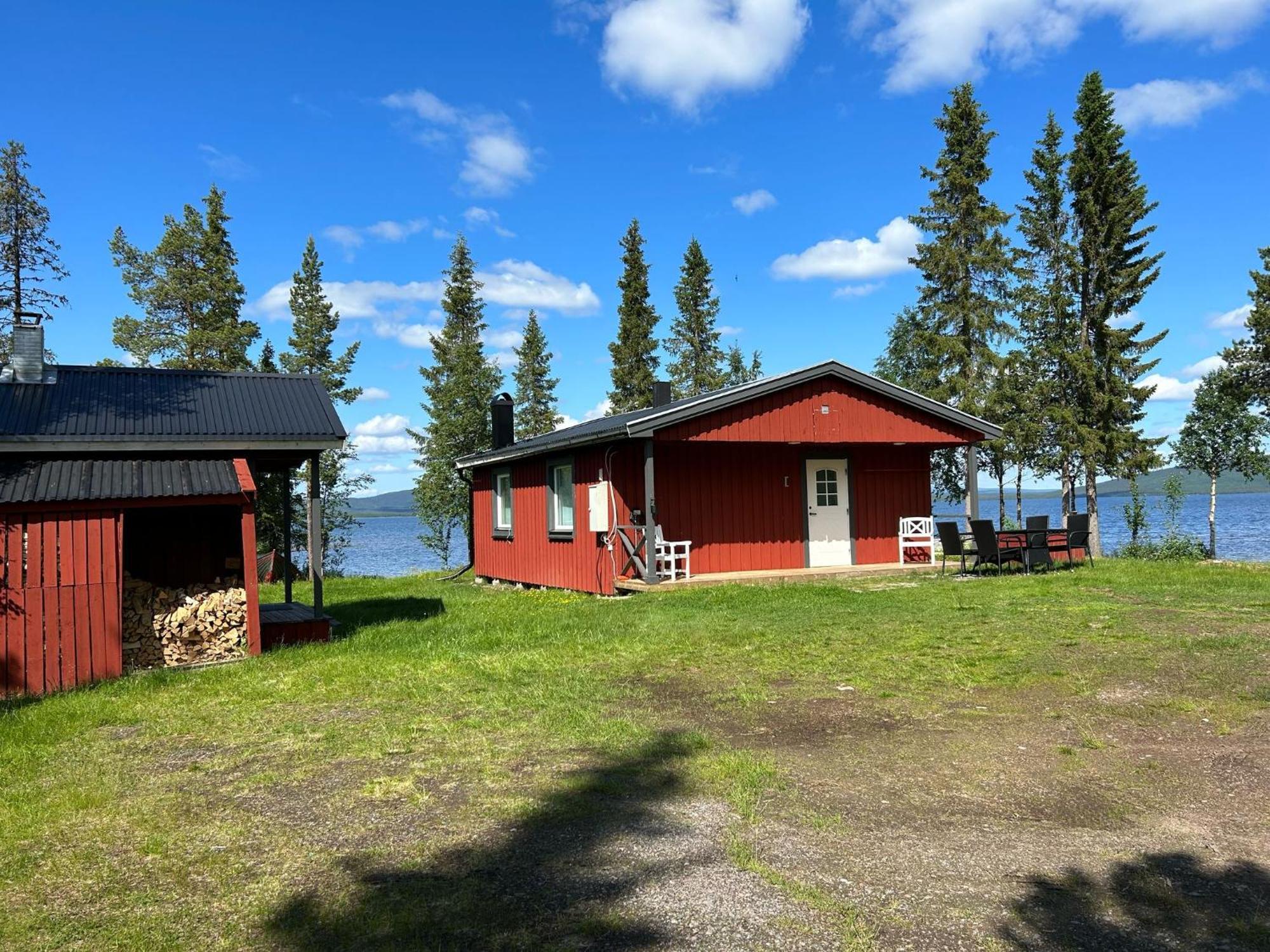 Camp Caroli Family House Villa Jukkasjarvi Luaran gambar