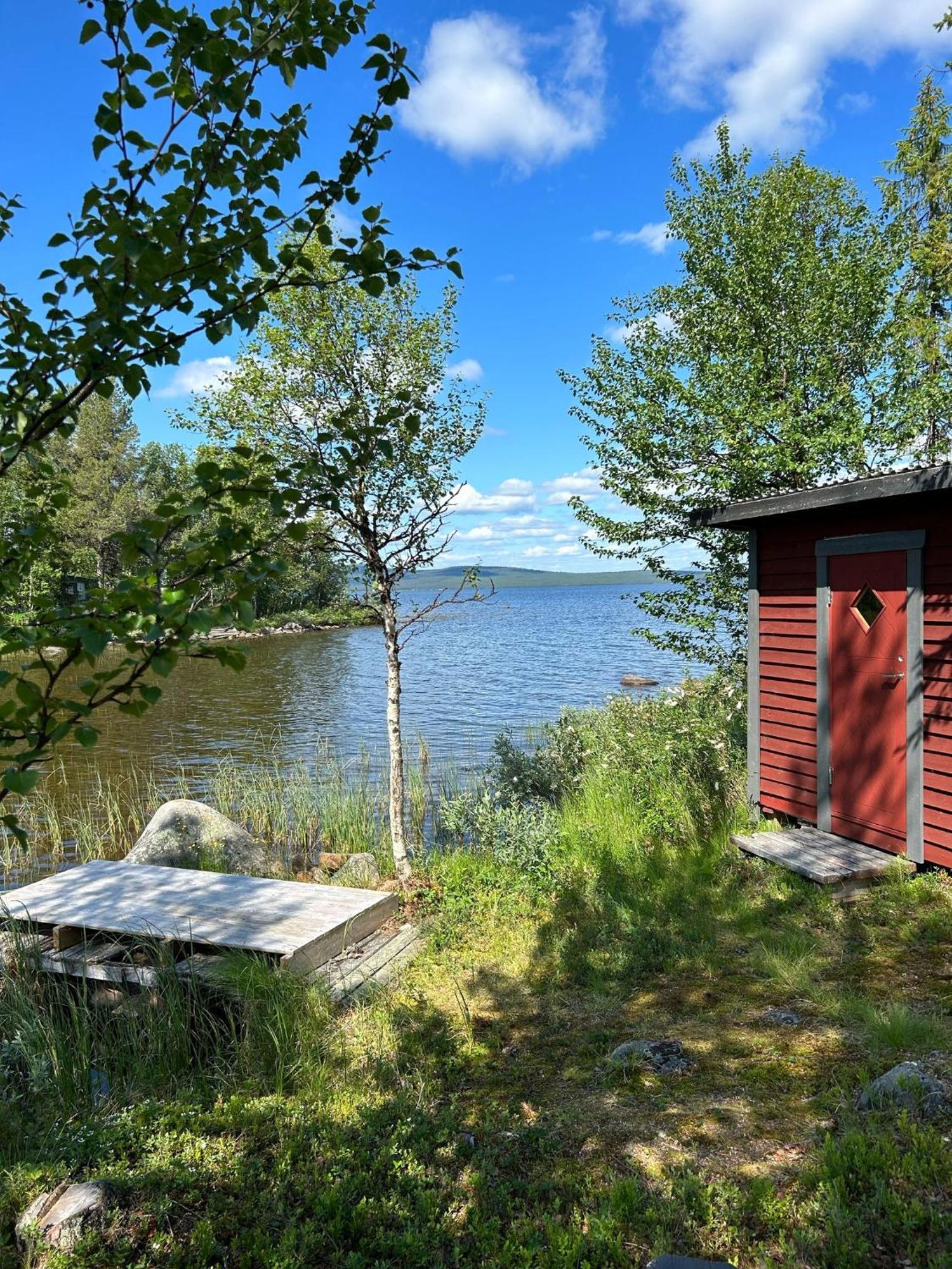 Camp Caroli Family House Villa Jukkasjarvi Luaran gambar